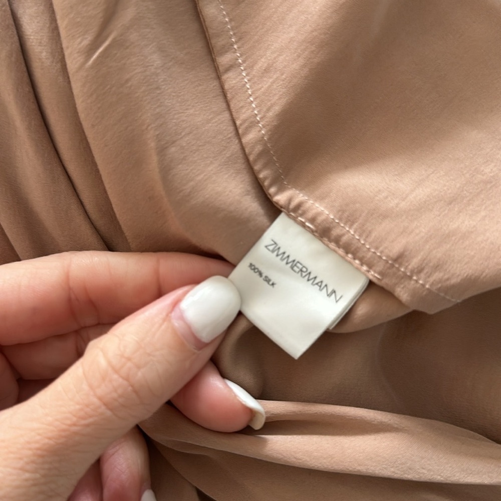 Zimmermann Asymmetric Silk Dress - Picture 12 of 14